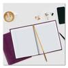 Blueline Executive Notebook with Ribbon Bookmark, 1 Subject, Medium/College Rule, Grape, 75 10.75x8.5 Sheets A10.95